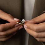 0.21 TCW Round CVD Diamond Curved Pave Wedding Band