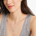 0.25 - 3.00 CT Round Cut Moissanite Diamond Solitaire Necklace