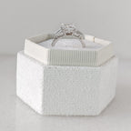 2 CT Radiant Cut Three Stone Moissanite Engagement Ring