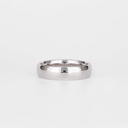 Plain Classic Polished Wedding Band For Men