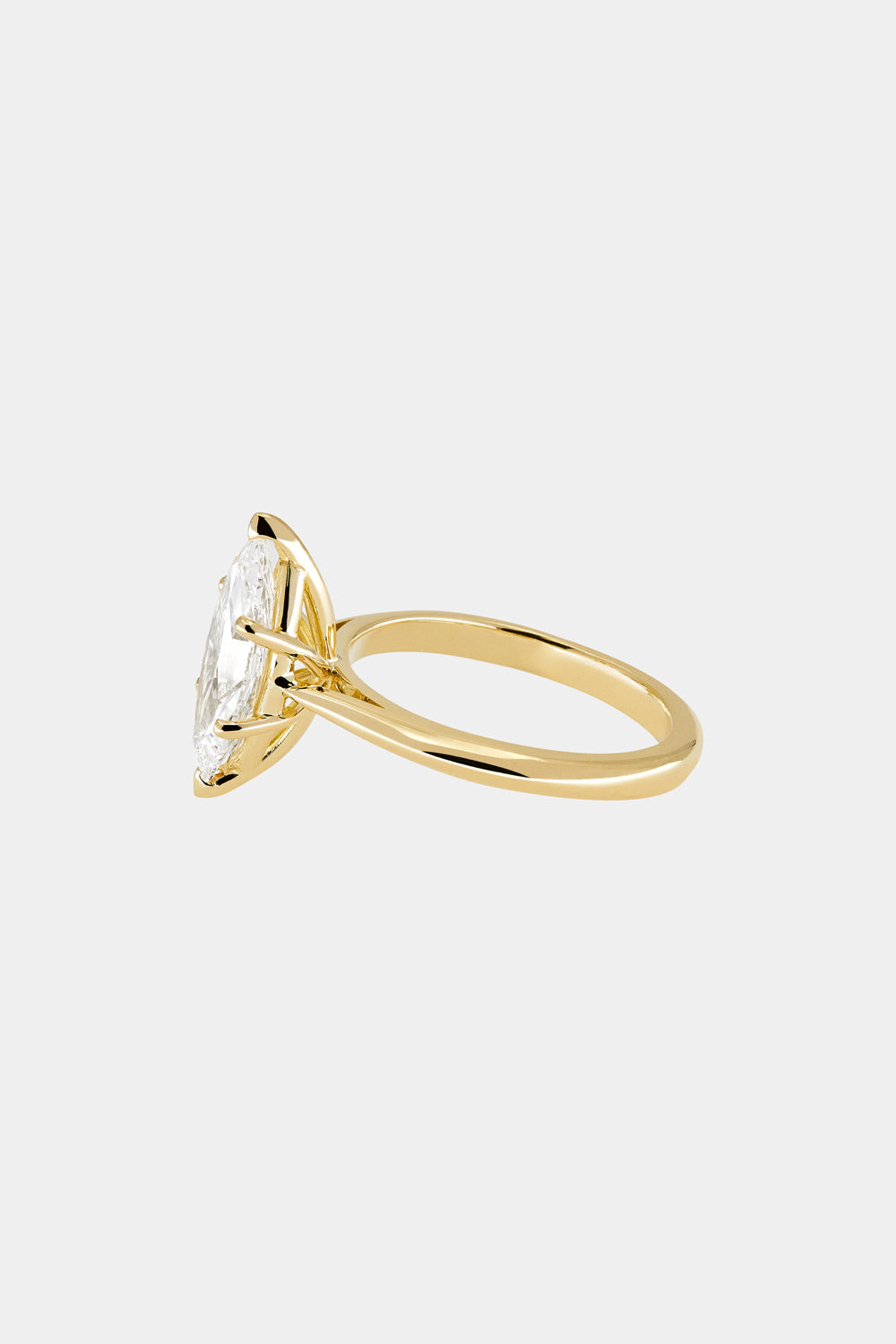 1.8 CT - 2.5 CT Marquise Cut Lab grown Diamond Solitaire Engagement Ring