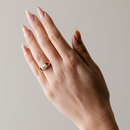 1.95 CT - 2.95 CT Emerald Cut Lab grown Diamond Split Shank Solitaire Engagement Ring