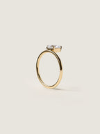 1 CT - 3 CT Pear Cut Lab grown Diamond Solitaire Engagement Ring