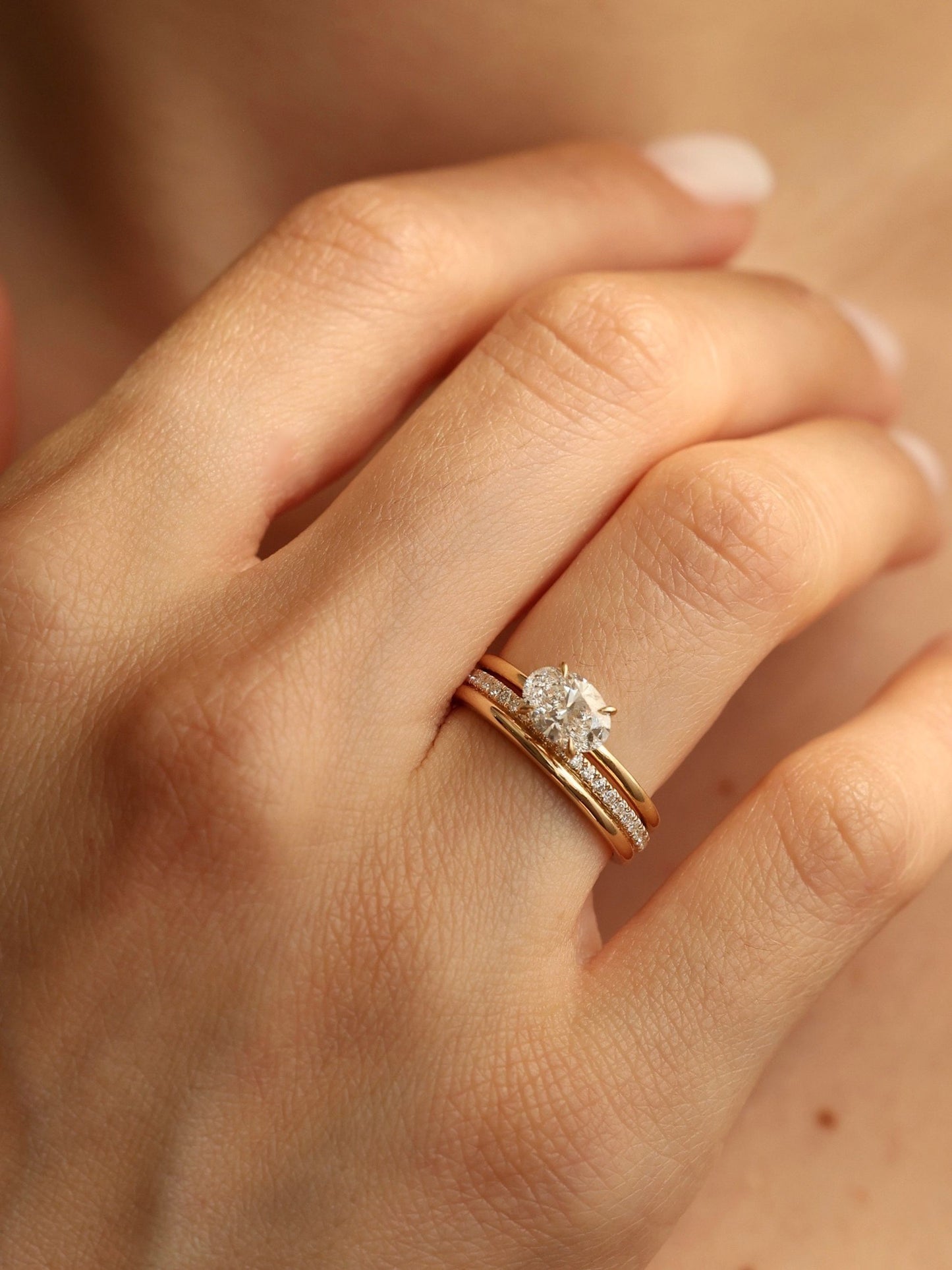 0.4 TCW Round CVD Diamond Pave Wedding Band