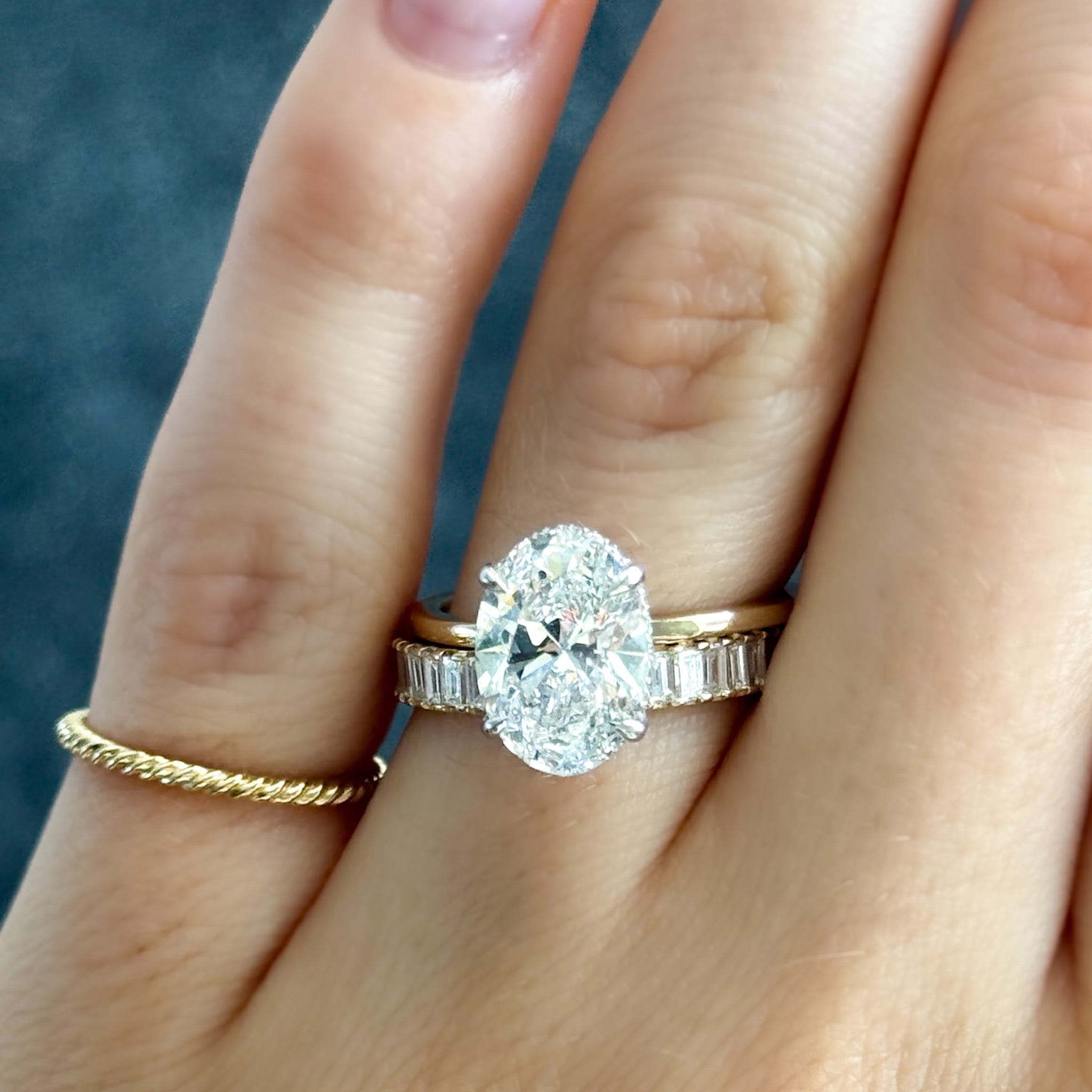 Twisted Rope Wedding Band