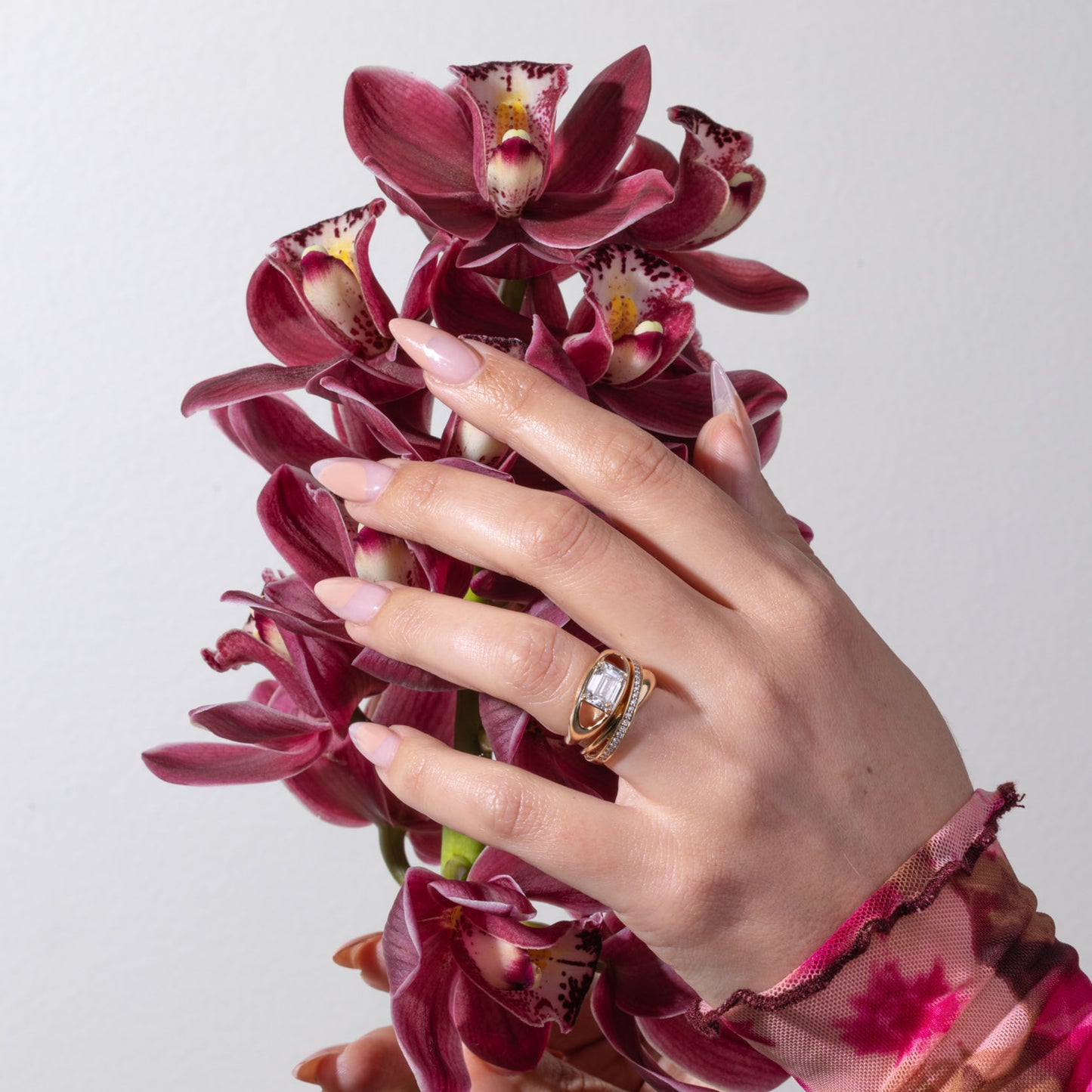 1.95 CT - 2.95 CT Emerald Cut Lab grown Diamond Split Shank Solitaire Engagement Ring