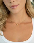 0.21 CT Heart Cut Moissanite Diamond Solitaire Pendant Necklace