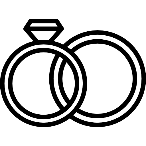 Multiple rings stacked to show sizing consideration for comfort
